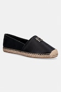 Tommy Hilfiger espadryle damskie TH LOGO LEATHER ESPADRILLE czarne FW0FW09246