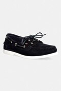 Tommy Hilfiger μοκασίνια Γυναικεία σουέτ HILFIGER SUEDE BOAT SHOE σκούρα μπλε FW0FW09338
