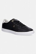 Tommy Hilfiger TH CHIC LOW PROFILE VULC tenisky ženské kožené černé nízké FW0FW09104