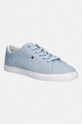 Tommy Hilfiger TH LOW PROFILE VULC CANVAS tenisówki damskie niebieskie niskie FW0FW09102