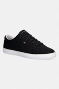 Tommy Hilfiger TH LOW PROFILE VULC CANVAS tenisówki damskie czarne niskie FW0FW09102