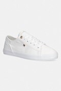Tommy Hilfiger TH FOXING SNEAKER CANVAS tenisówki damskie białe niskie FW0FW09170