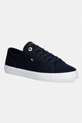 Tommy Hilfiger TH FOXING SNEAKER CANVAS tenisówki damskie granatowe niskie FW0FW09170