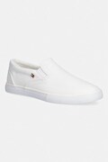 Tommy Hilfiger TH LOW PROFILE SLIP ON tenisówki damskie białe niskie FW0FW09103