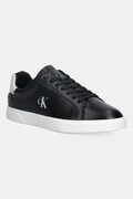 Αθλητικά Calvin Klein LOW PRO CUP LACEUP LTH MOIRE χρώμα: μαύρο, HW0HW02845