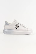 Karl Lagerfeld sneakersy skórzane KAPRI damskie kolor biały KL62530F