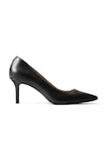 Kožne štikle Lauren Ralph Lauren Lanette boja: crna, 802P09031001