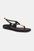 Calvin Klein sandały damskie BEACH SANDAL ROPE PU 2 czarne HW0HW02967