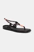 Calvin Klein sandały damskie BEACH SANDAL ROPE PU 2 czarne HW0HW02967
