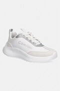 Calvin Klein LIGHT EVA RUNNER NYL-SUE sneakersy damskie białe HW0HW03149