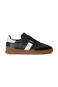 Polo Ralph Lauren sneakersy skórzane Heritage Aera damskie kolor czarny 804956688008