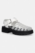 Tommy Jeans sandali z odprto peto ženski TJW JELLY FISHERMAN SANDAL beli EN0EN02949