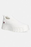 Tommy Jeans TJW CHUNKY KNIT SNEAKER sneakersy damskie białe EN0EN03014