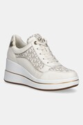 Αθλητικά MICHAEL Michael Kors Emmy Wedge Trainer χρώμα: μπεζ, 43F5EMFS2L.150