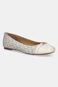 Μπαλαρίνες MICHAEL Michael Kors Mandy Flat χρώμα: μπεζ, 40F5MAFP1L.150