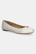 Μπαλαρίνες MICHAEL Michael Kors Mandy Flat χρώμα: μπεζ, 40F5MAFP1L.150