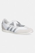 Δερμάτινες μπαλαρίνες adidas Barreda Mary Jane χρώμα: άσπρο, HQ7400