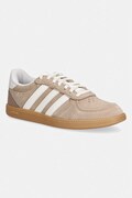 Semišové tenisky adidas Breaknet Sleek dámské, béžová barva, IH1370
