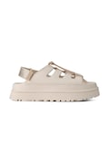 UGG szandál W Goldenglow Toggle bézs, platformos, 1179370.JSM