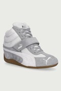 Puma Speedcat Wedge маратонки със скосена пларформа дамски от велур сиви 407878