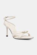 Aldo sandále na vysokom podpätku LEESIA béžové 14298002