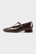 Vagabond Shoemakers pantofi de piele DEBBI culoarea bordo, cu toc plat, 6118-360-35