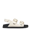 Geox sandały z odkrytą piętą damskie SANDAL FOAMMENTERA beżowe J65P0A000BCC1058