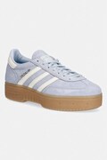 adidas Originals sneakersy zamszowe Handball Spezial Bold damskie kolor niebieski IH9192
