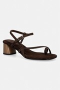 Vagabond Shoemakers sandale s debelom potpeticom od brušene kože EVIE smeđe 6139-140-29