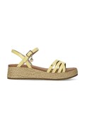 Mexx espadryle NOEMI SADÉ Heeled sandal kolor żółty MI001602361W-01