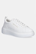 Armani Exchange Tenisice za žene bijele s platformom XW002790 AF11912 U0002