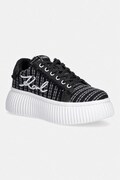Karl Lagerfeld Kreeper Lo sneakers da donna nere KL42326B