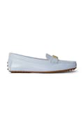 Lauren Ralph Lauren mocasini pentru femei, din piele Barnsbury albaștri 802852847029