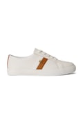 Lauren Ralph Lauren Janson II sneakersy damskie skórzane białe 802925365011