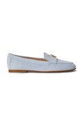 Lauren Ralph Lauren mokasyny damskie zamszowe Averi III niebieskie 802946809016