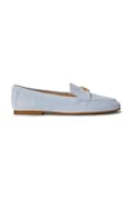 Lauren Ralph Lauren mokasyny damskie zamszowe Averi III niebieskie 802946809016