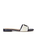 Pantofle Lauren Ralph Lauren Everley Sld2 dámské, tmavomodrá barva, 802P04395001