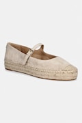 Lauren Ralph Lauren espadryle damskie zamszowe Luize Mj beżowe 802P06401001