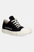 Rick Owens DRKSHDW Denim Extreme Low tenisówki damskie niskie czarne DS01F4822.DOEH2