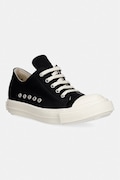 Rick Owens DRKSHDW Denim Extreme Low tenisówki damskie niskie czarne DS01F4822.DOEH2