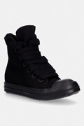 Кеди Rick Owens DRKSHDW Denim Jumbolace колір чорний DS01F4818.DOW2