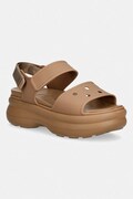 Crocs sandały damskie Soho Y Strap Sandal brązowe 211755