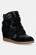 Nokwol EDEN sneakersy damskie zamszowe czarne Eden Black Leather