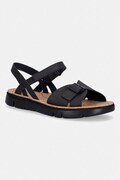 Camper sandały damskie skórzane Oruga Sandal czarne K200631-003