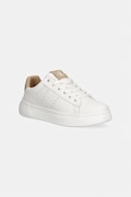 Calvin Klein Jeans sneakers pentru copii culoarea alb, V3X9-83301