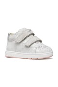 Geox półbuty skórzane dziecięce BIGLIA kolor srebrny B044CC.007BC