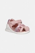Παιδικά δερμάτινα σανδάλια Biomecanics χρώμα: ροζ, 262150