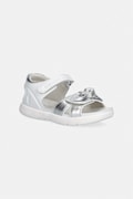 Biomecanics sandali otroški usnjeni srebrni 262208
