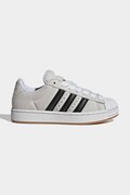 adidas Originals sneakersy skórzane dziecięce SUPERSTAR ST kolor beżowy KJ1191