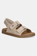 Tommy Hilfiger sandały zamszowe dziecięce kolor beżowy T3X2-34394